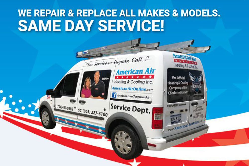 American Air Heating & Cooling | Rock Hill, SC | van